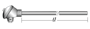 ชีทเทอร์โมคัปเปิล รุ่น HW_SH2 Type K, J, PT 100 Ohm
