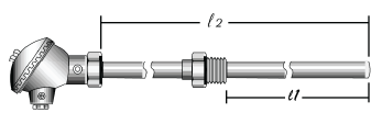เทอร์โมคัปเปิล รุ่น HW_108 Type K , J , PT 100 Ohm