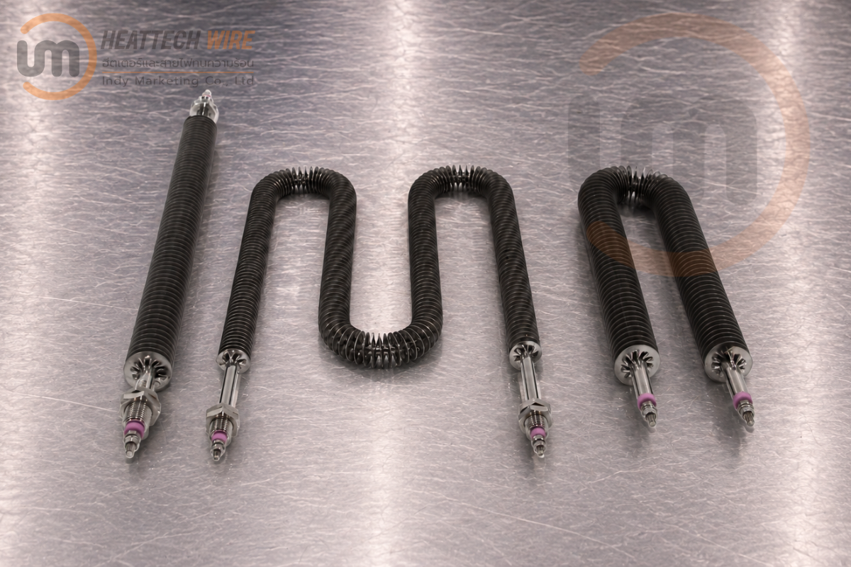 รูปฮีตเตอร์ครีบ (Finned Heater)